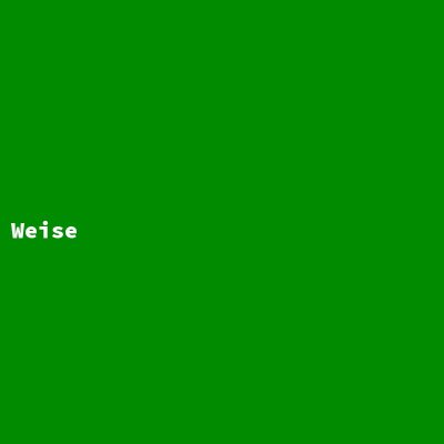 Hersteller: Weise