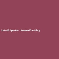 Intelligenter Baumwolle-Ring