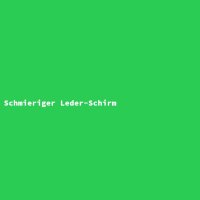 Schmieriger Leder-Schirm