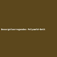 Besorgniserregendes Polyamid-Bett
