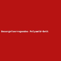 Besorgniserregendes Polyamid-Bett