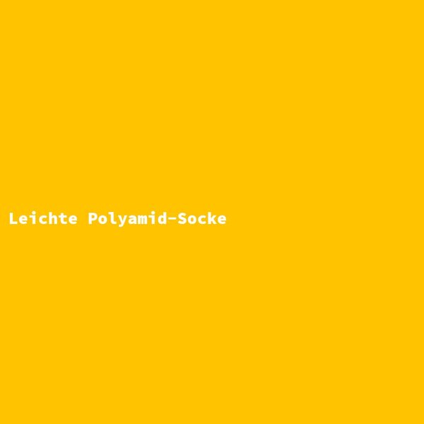 Leichte Polyamid-Socke