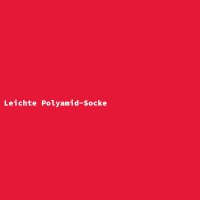Leichte Polyamid-Socke