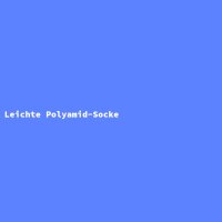 Leichte Polyamid-Socke